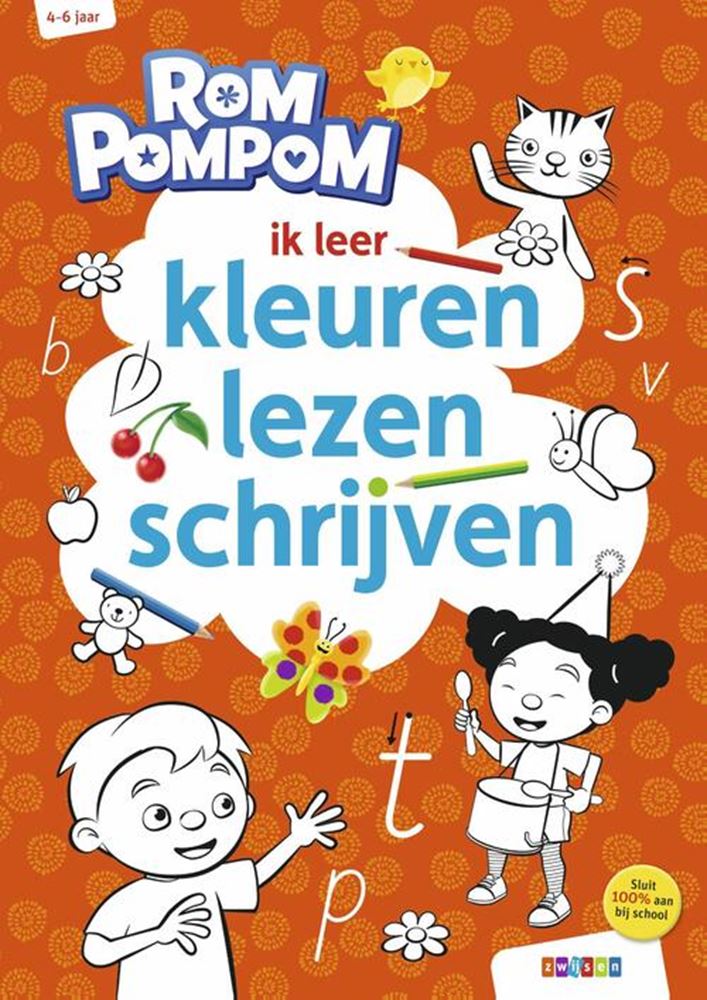 Wpg uitgevers Rompompom J'apprends à lire, lire et écrire (4-6 ans)