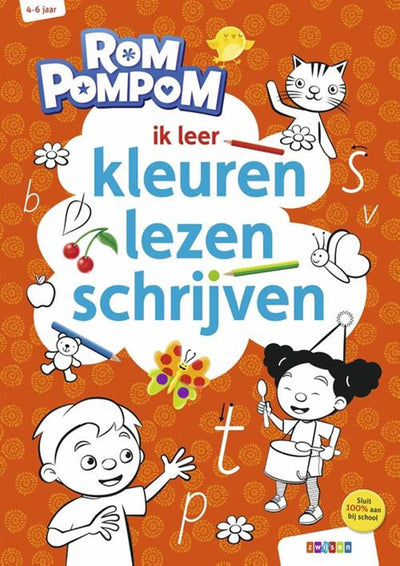 Wpg uitgevers Rompompom J'apprends à lire, lire et écrire (4-6 ans)