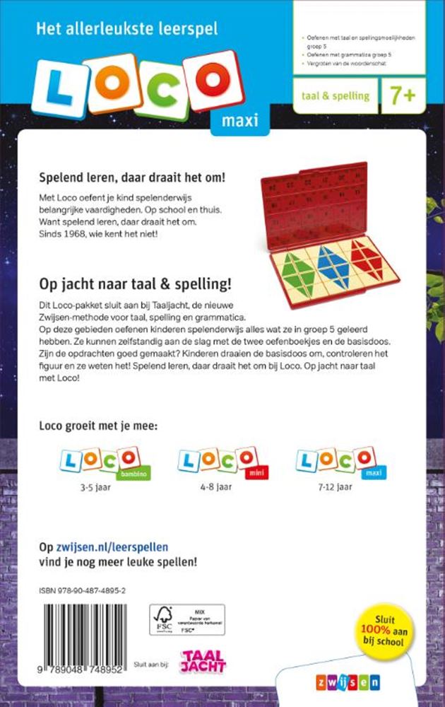 Loco maxi chasse aux langues package langue et orthographe m5-e5