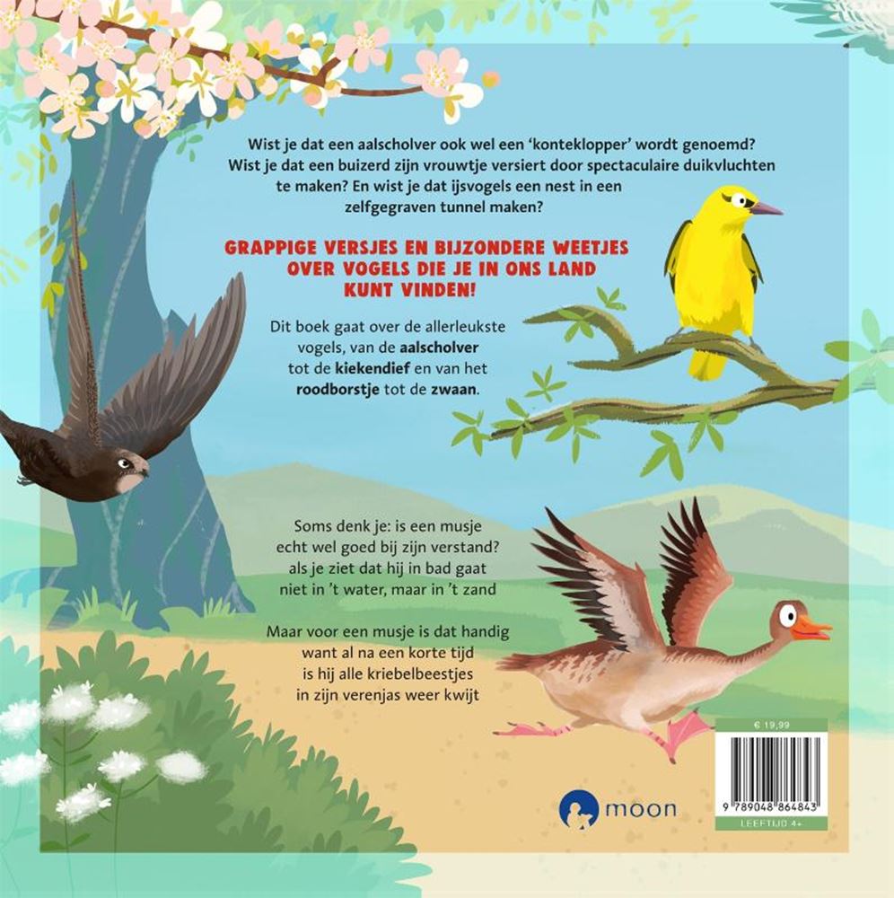 Le livre épais sur les oiseaux. 4+