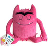 Doudou couleur monstre rose (amoureux)