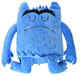 Peluche monstre couleur bleu (triste