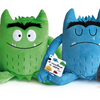 Peluche couleur monstre gris (bang)