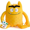 Peluche monstre couleur jaune (heureux)