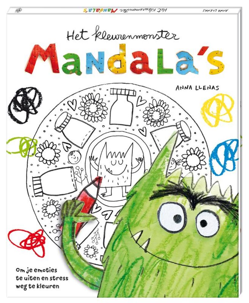Le monstre des couleurs : les mandalas. 3+
