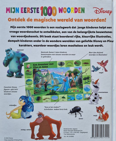 Livres spéciaux Pays-Bas BV Walt Disney 1000 dictionnaire