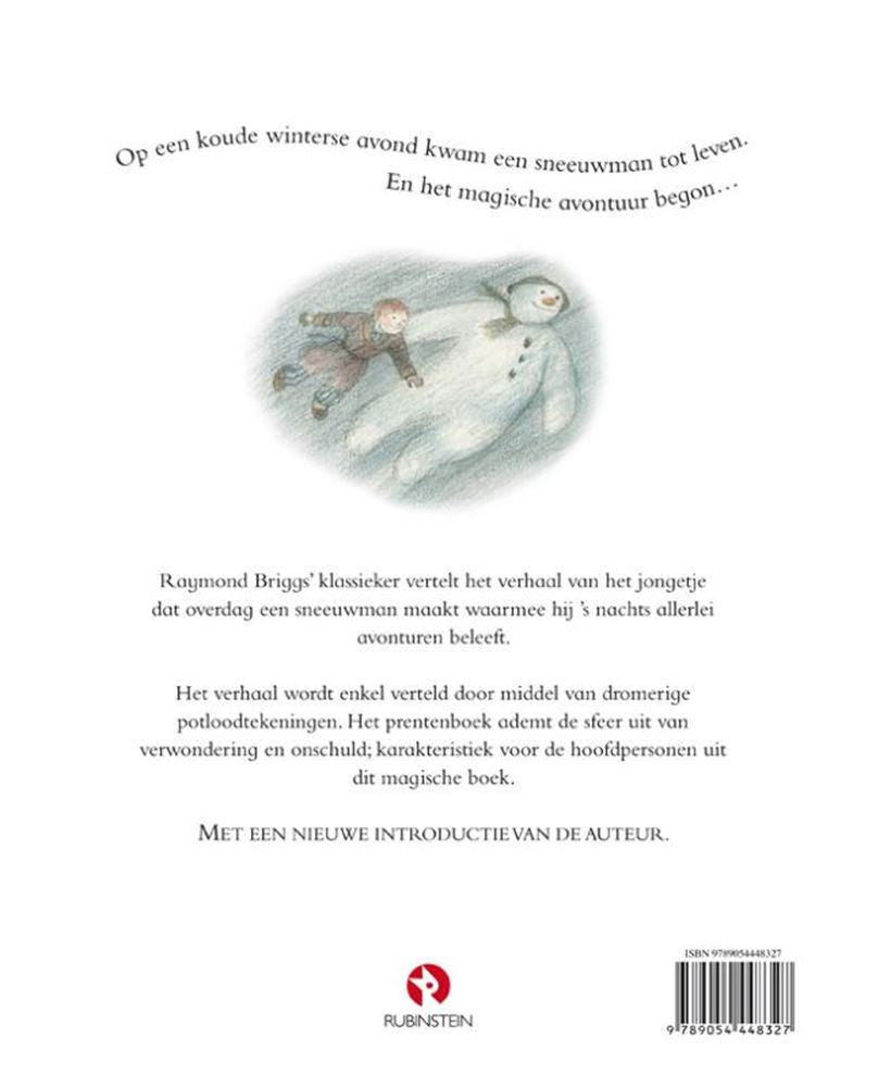 Le bonhomme de neige. livre d'images 4+