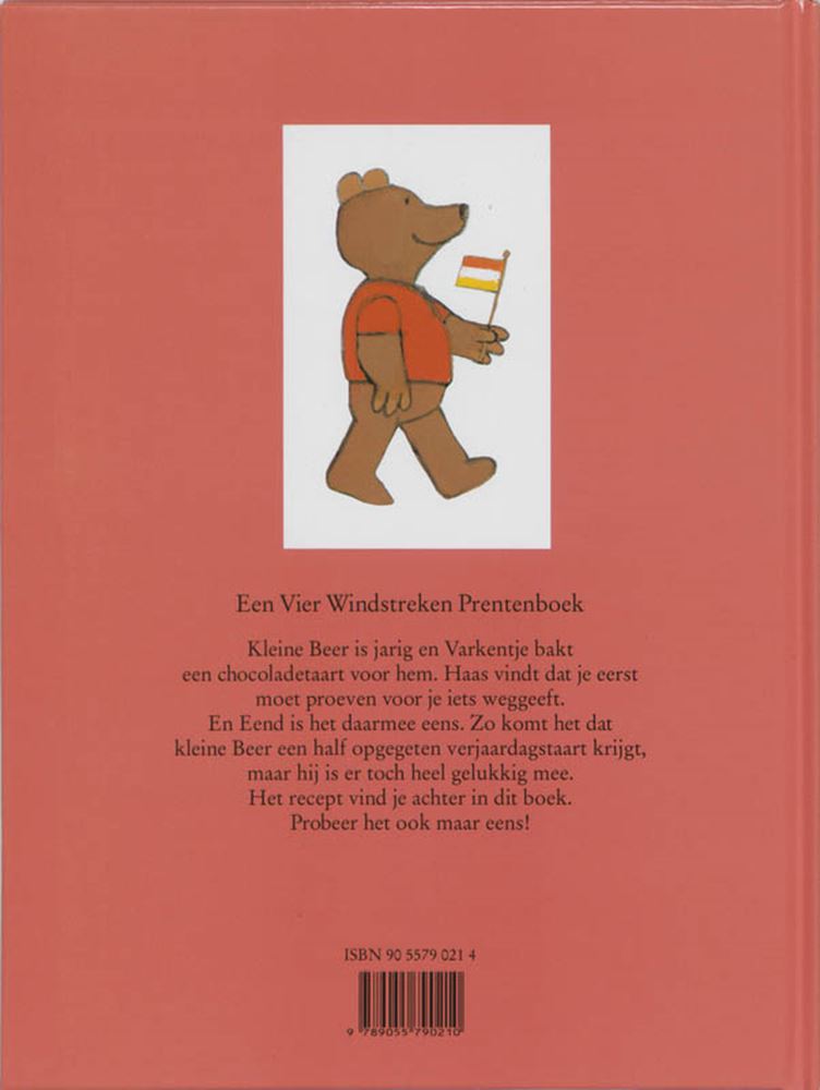 Livre d'images : un gâteau pour petit ours.
