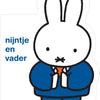 Livre cartonné : Miffy et son père. 1+