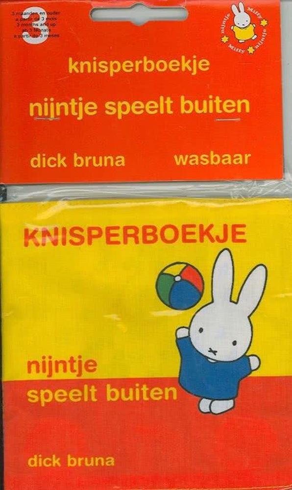 Livre croustillant : Miffy joue dehors. 0+