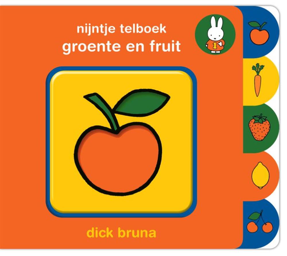 Livre de comptage Miffy, fruits et légumes 2+