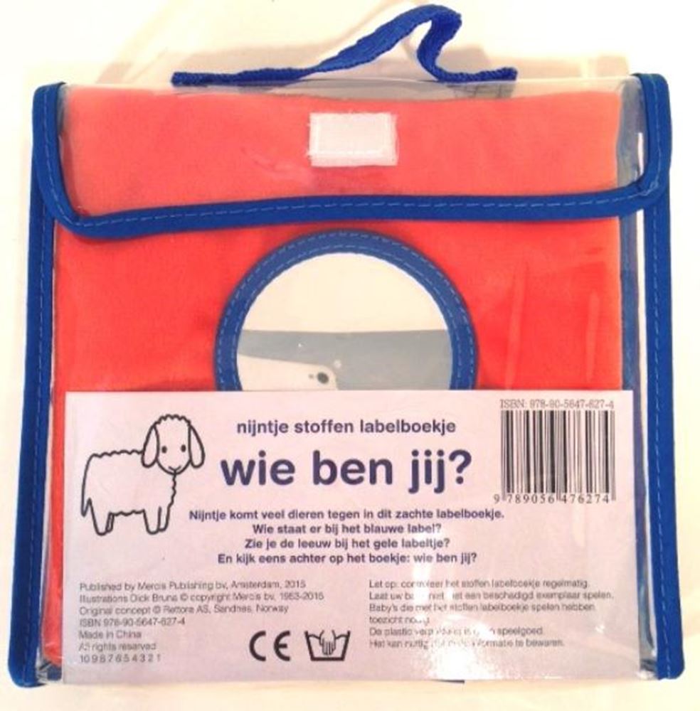 Miffy qui es-tu (livret d'étiquettes en tissu)