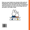 Anglais : miffy x rembrandt.
