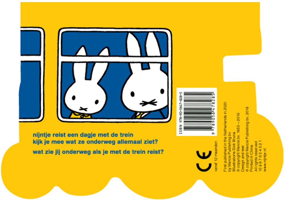 Voyage en train avec Central Book House Miffy