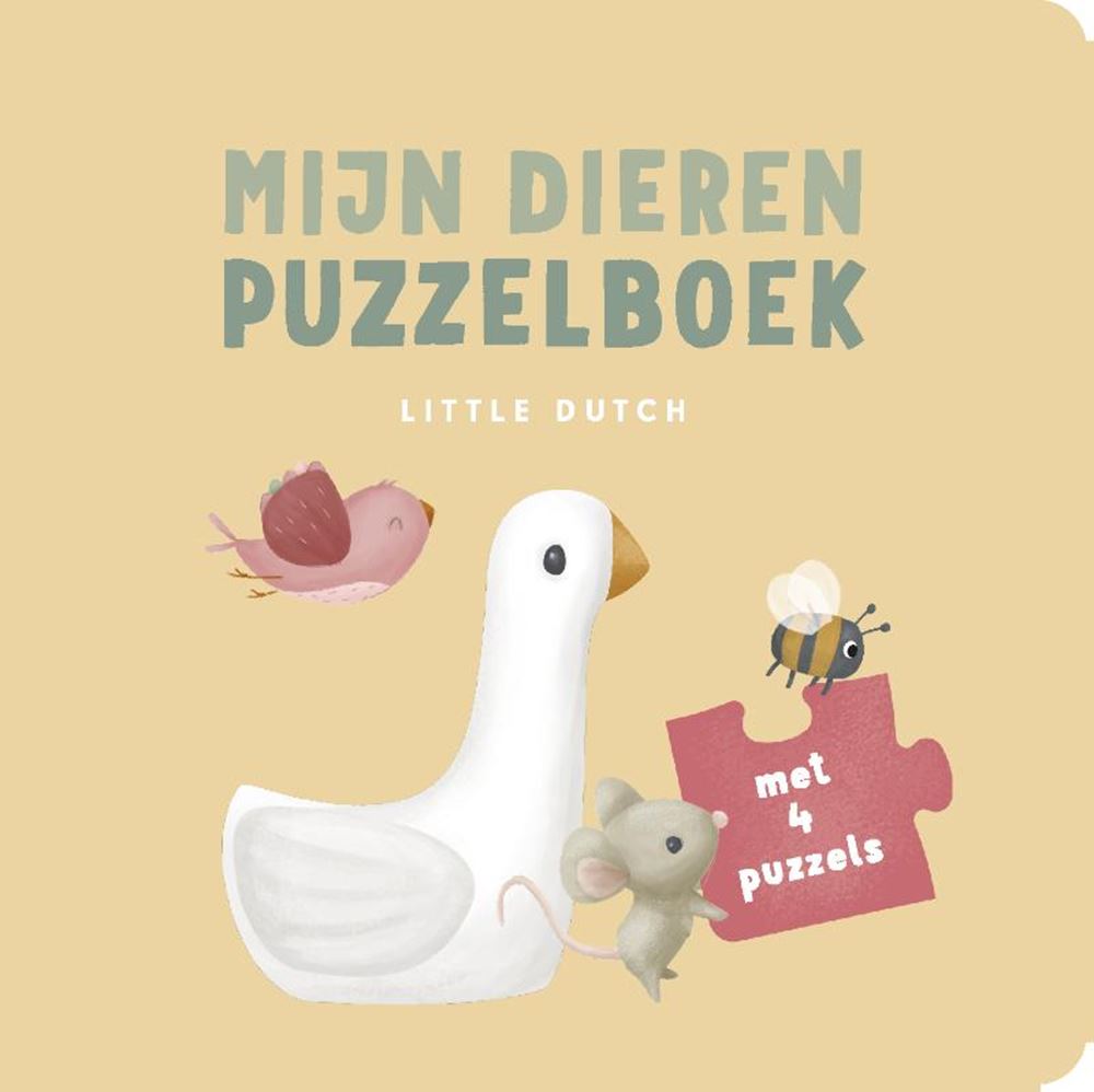 Little Dutch : mon livre de puzzles d'animaux. 2+