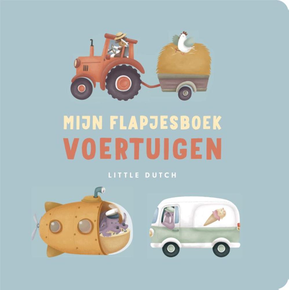 Little Dutch : mon livre à volets. véhicule