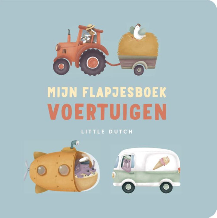 Little Dutch : mon livre à volets. véhicule