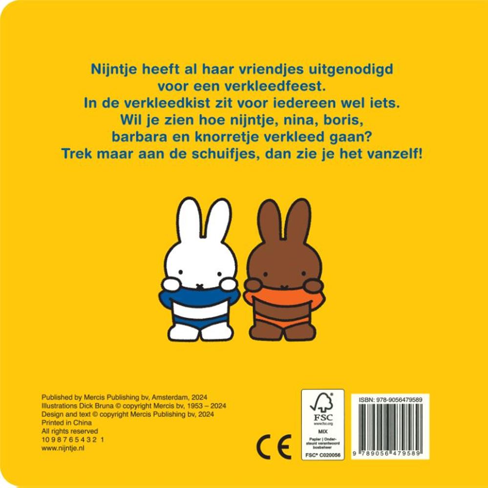Soirée déguisée Miffy 2+
