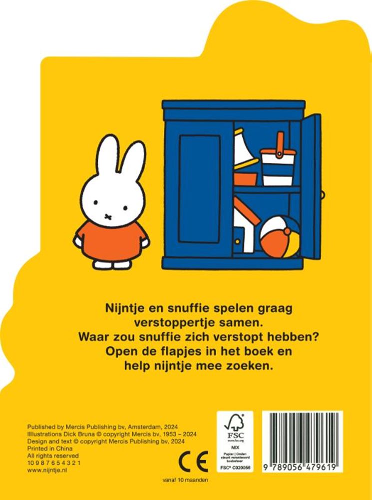 Livre nijntje est à la recherche de sniffie