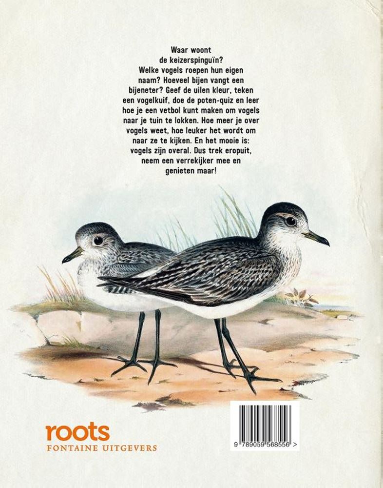 Racines. livre nature oiseaux. 8+