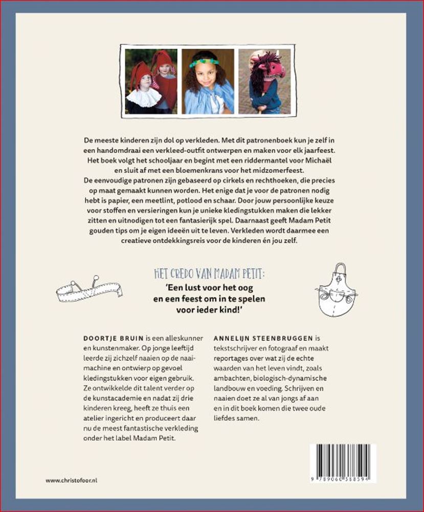 Carnet de patrons Madame Petit pour les fêtes annuelles