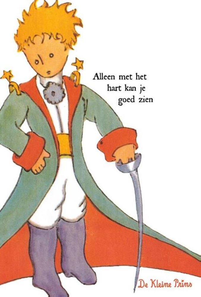 Sans marque sans marque cartes de vœux le petit prince avec enveloppe, lot de 10 assortis