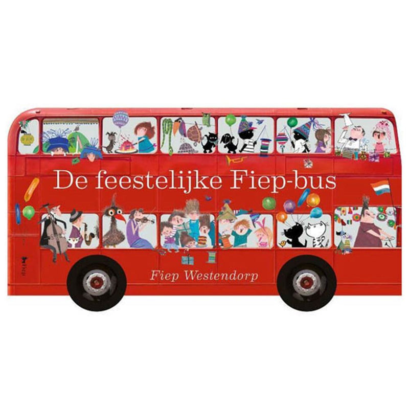 Livre cartonné : le bus fiep festif. 2+