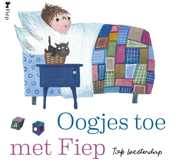 Livre cartonné : fermez les yeux avec fiep. 2+