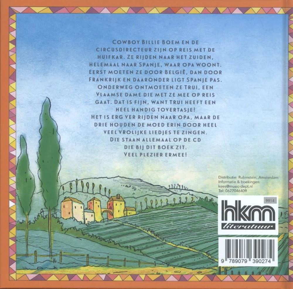 Cowboy Billie Boom et le cirque Dir (+CD)
