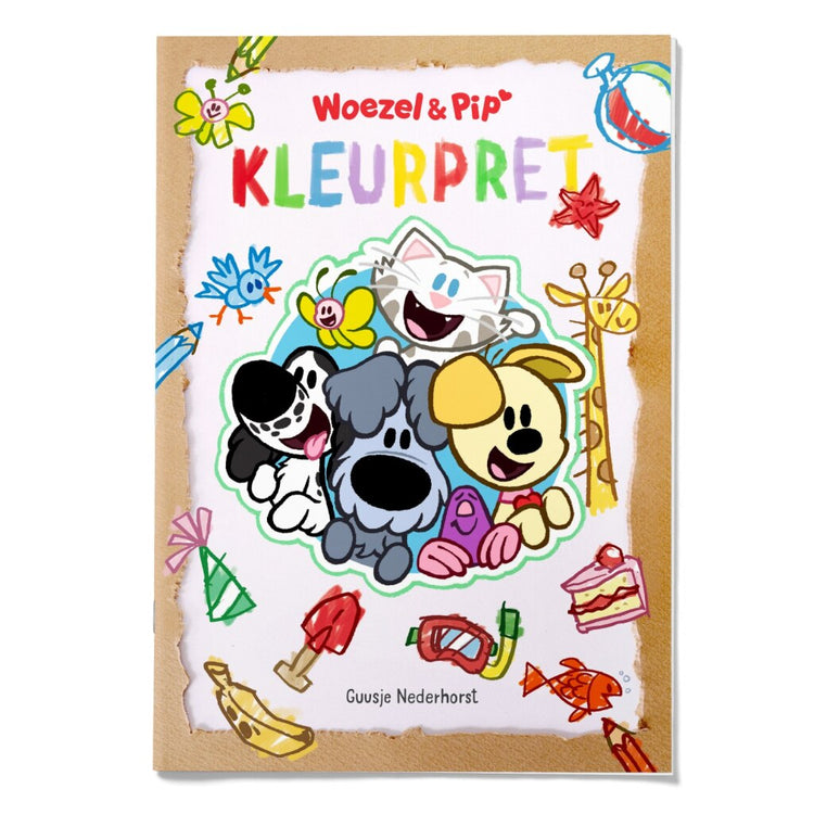 Wezel et Pip and Pip Color Book Color Fun