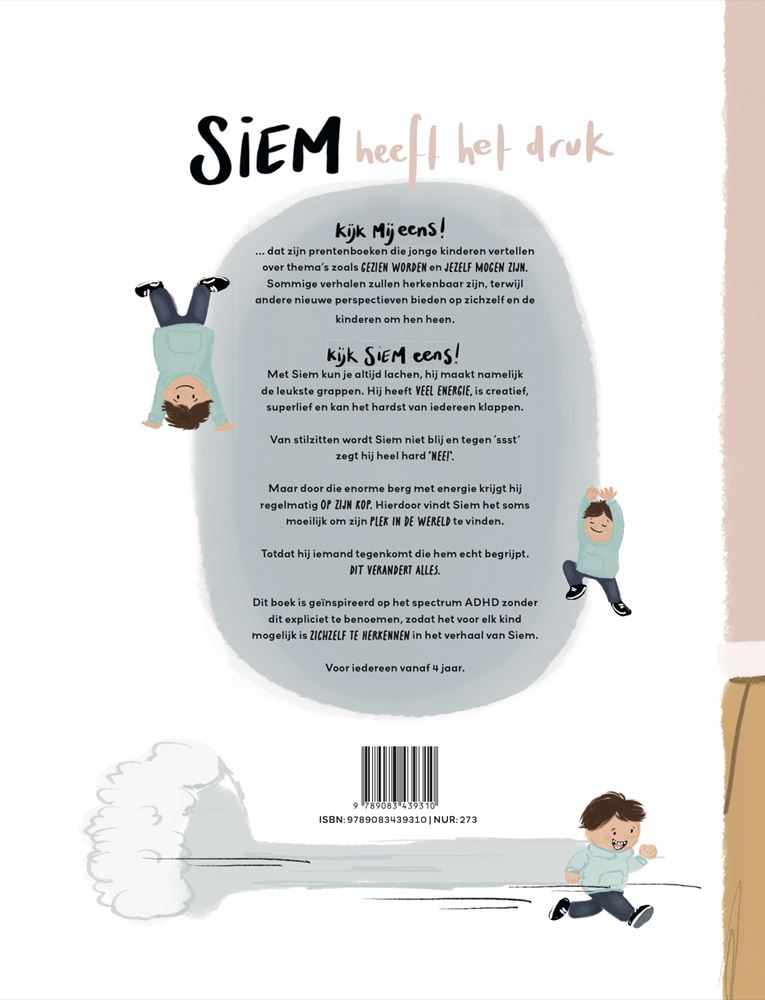 Livre d’images : Siem est occupé. 4+