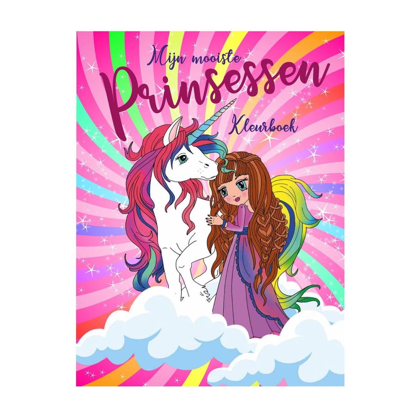Mon plus beau livre de coloriage de princesses, 96pag.
