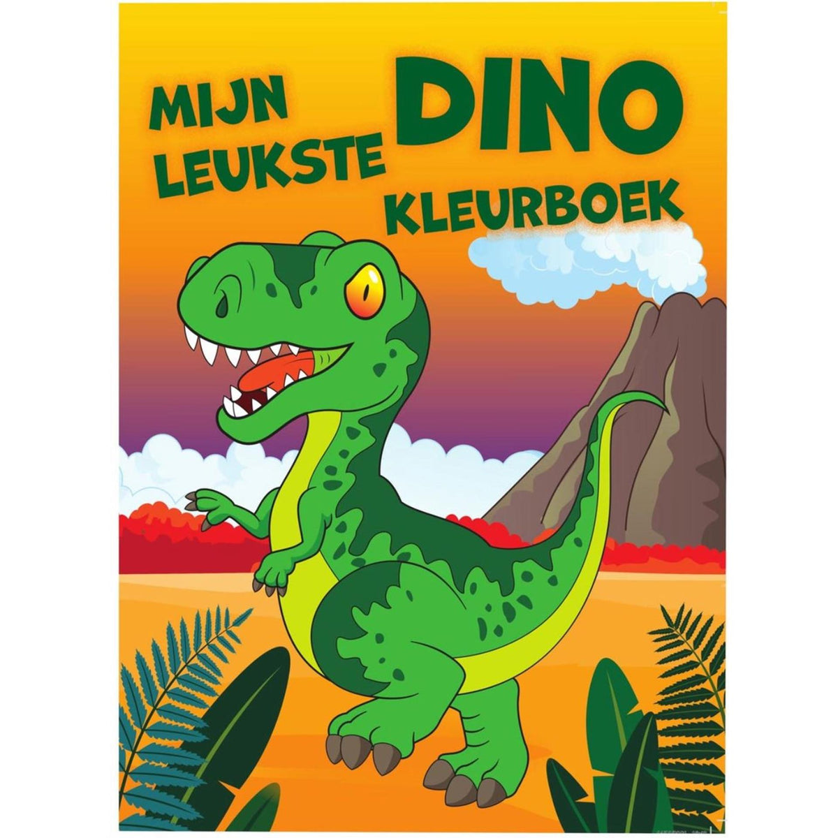 Mon plus beau livre de coloriage dino, 48pag.