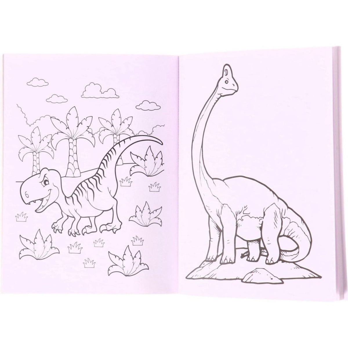 Mon plus beau livre de coloriage dino, 48pag.