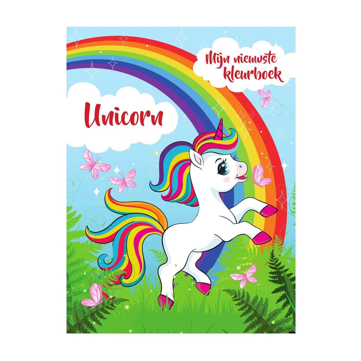 Mon nouveau livre de coloriage licorn