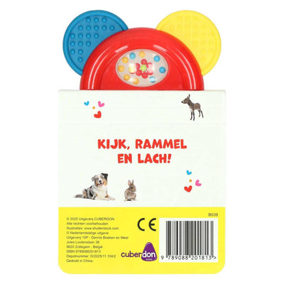 Livres Cuberdon livre hochet et morsure qui suis-je ? - des bébés animaux