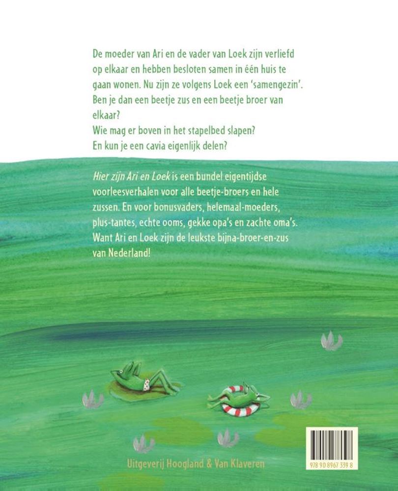 Voici Arie et Loek. 4+ (groupe 3 et 4