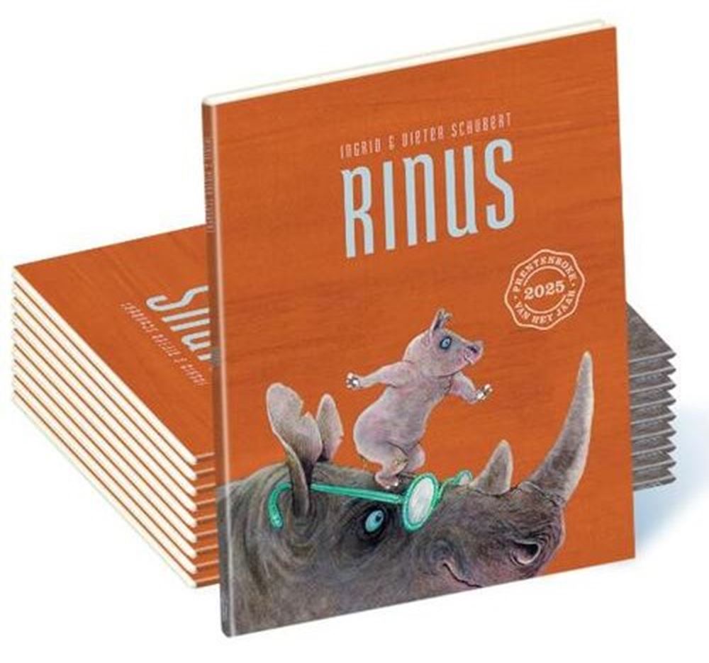 Livre d'images Rinus avec peluche. 4+