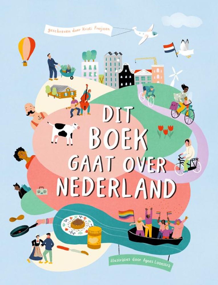 Ce livre parle des Pays-Bas. livre cartonné