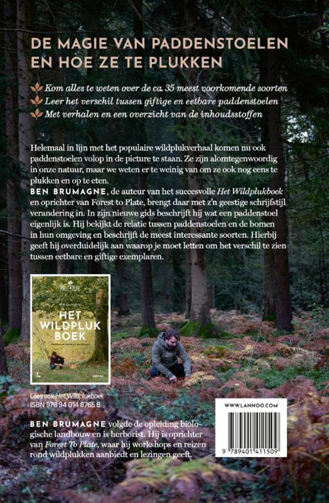 Le livre de cueillette sauvage des champignons.