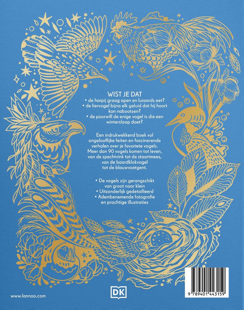 Le livre épais de chaque oiseau spécial