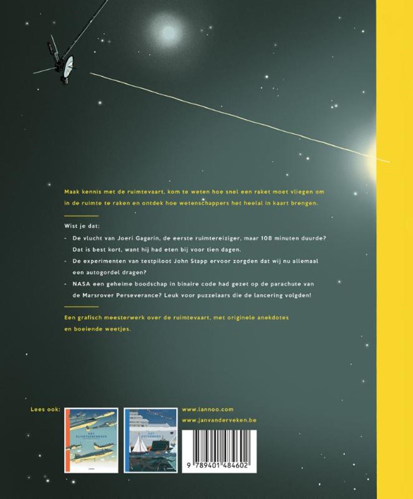 Le livre du voyage spatial. 8+