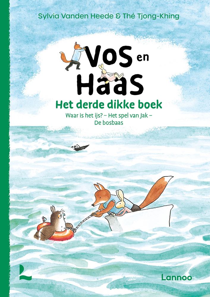Renard et lièvre. le troisième grand livre. 6+