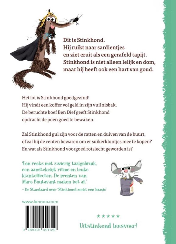 Stinkhond pujk puant - Livre pour enfants