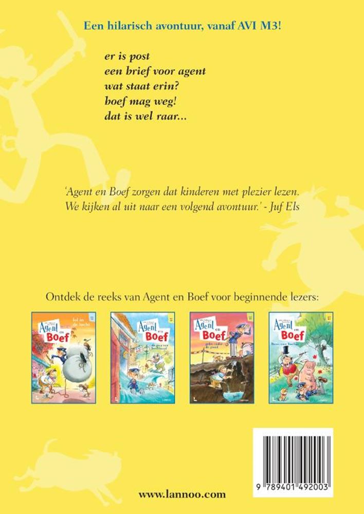 Agent et BOEF FOP Post - Livre pour enfants
