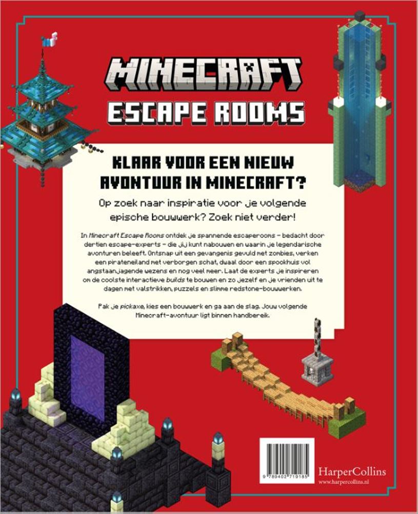 Salles d'évasion Minecraft 8+