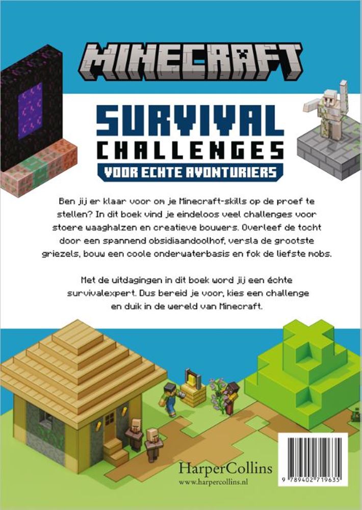 Défis de survie Minecraft 7+