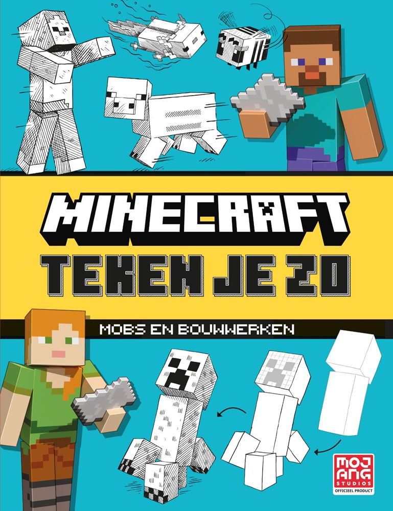 Comment dessiner Minecraft 7+