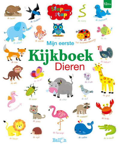 Éditeur standard mon premier livre de visualisation - animaux 12m+