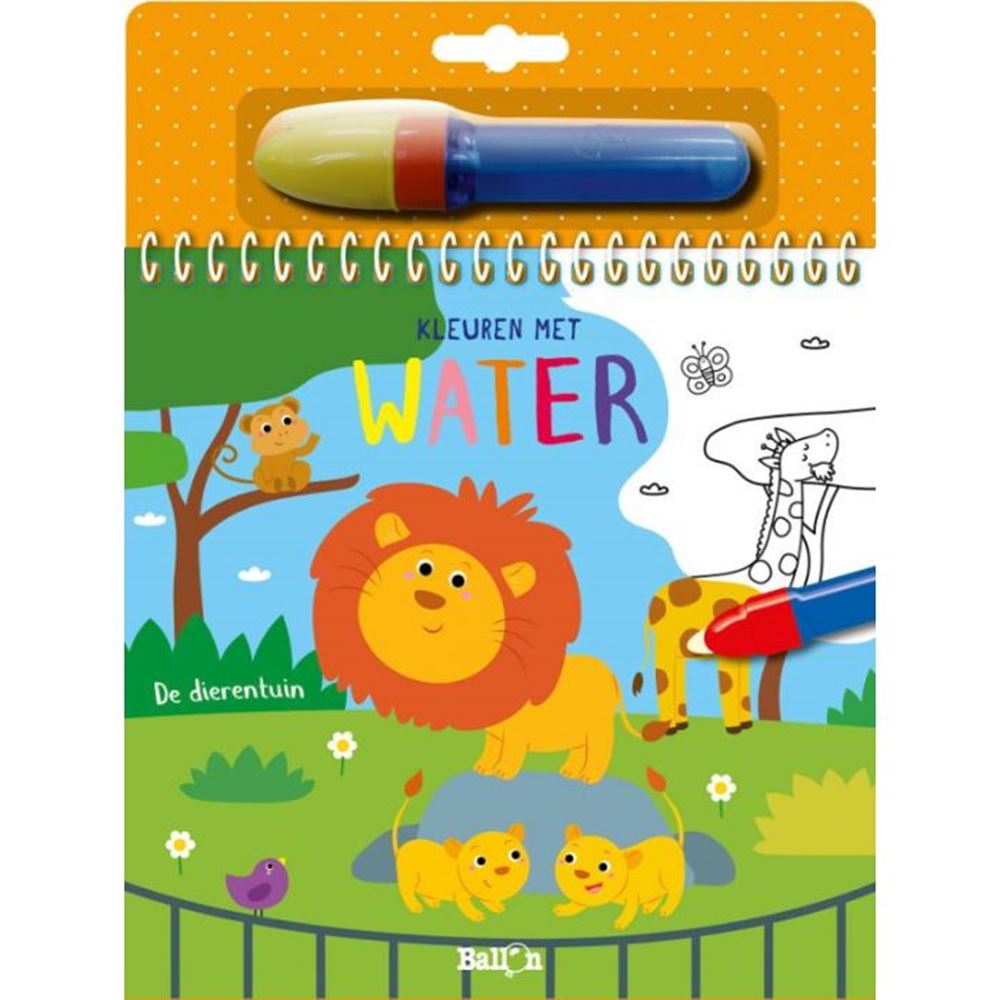 Standard éditeur coloriage à l'eau - zoo